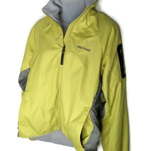 💚 Marmot Lightweight Jacket Lime Green & Grey 💚